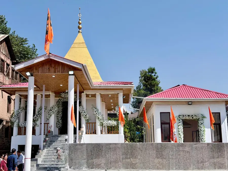 After 34 years, bells ring again at Srinagar’s historic Sheetalnath temple