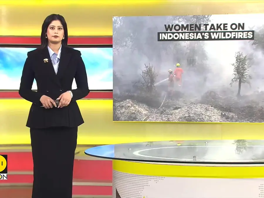 Indonesia: Women-led firefighting group battles to protect forests 