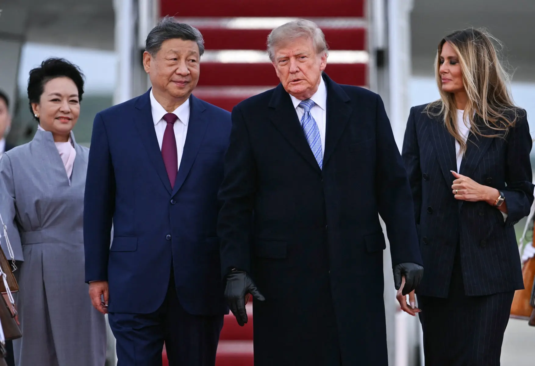 A lavish welcome, but tough questions await Trump and Xi