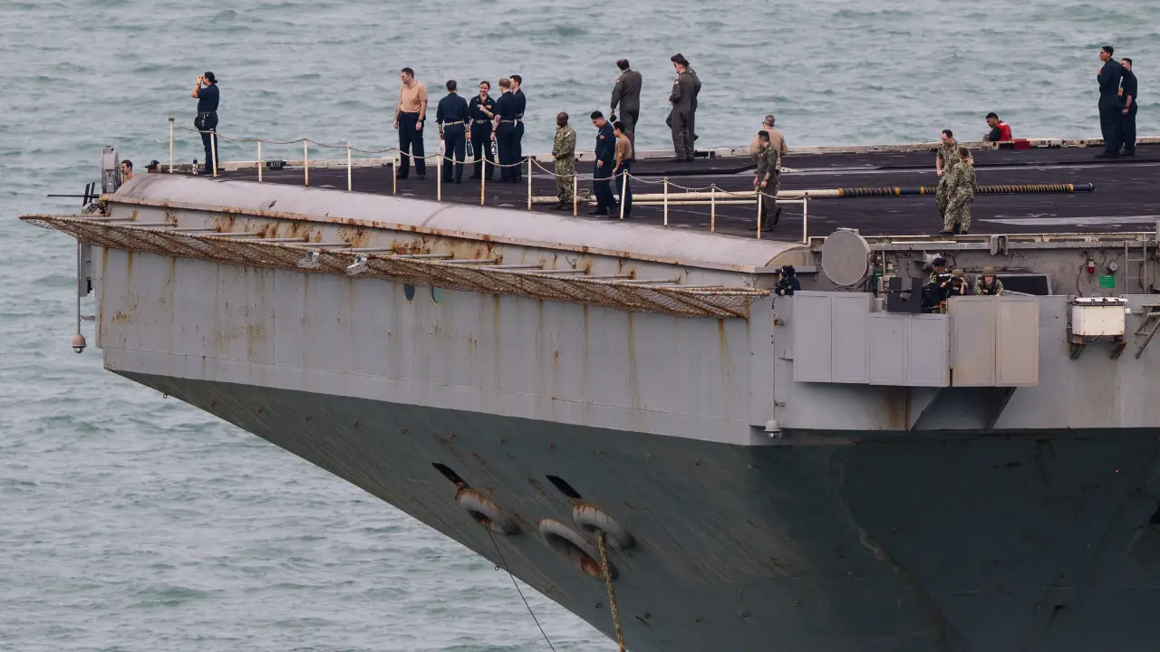 Eight USS Abraham Lincoln sailors attempted suicide, Acting Navy Secretary says