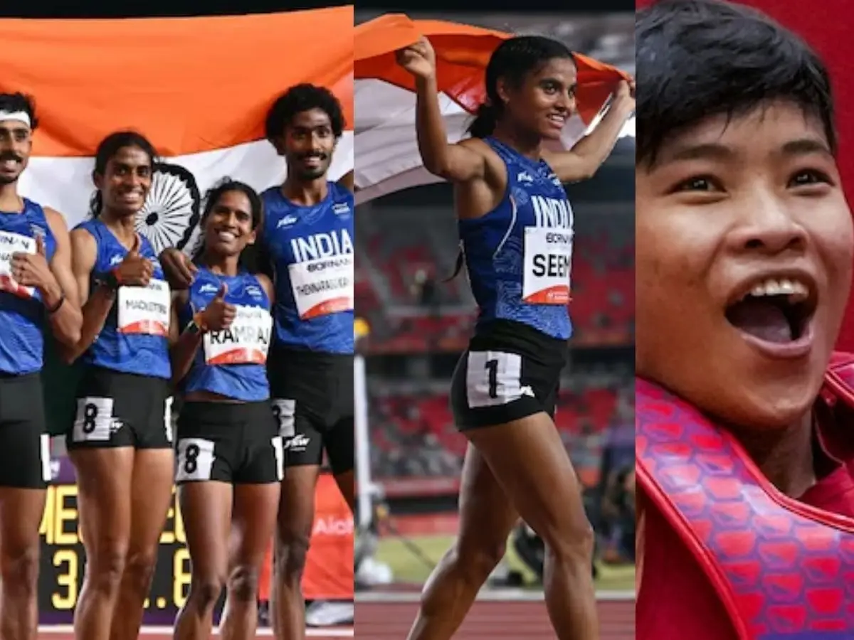 Asian Games 2026 Day 5: Seema, mixed relay shine with athletics medals, Roshibina takes Wushu silver