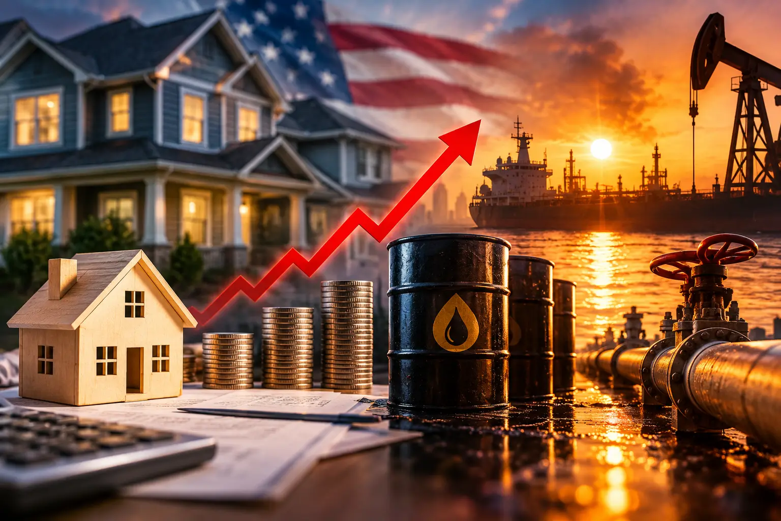 US faces fresh cost crunch as mortgage rates hit 7%, oil tops $107 and gas prices surge