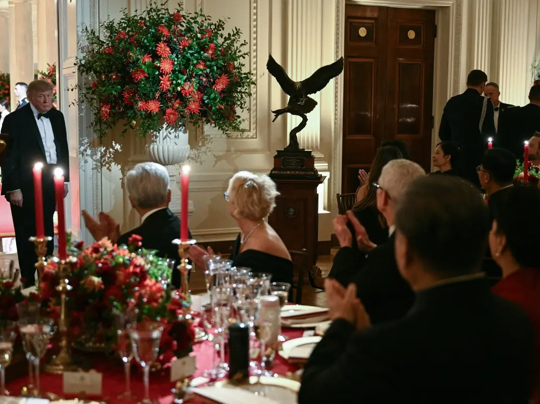 Trump gifts Xi a bald eagle sculpture at White House dinner: Here’s what it symbolises Trump gifts Xi a bald eagle sculpture at White House dinner: Here’s what it symbolises