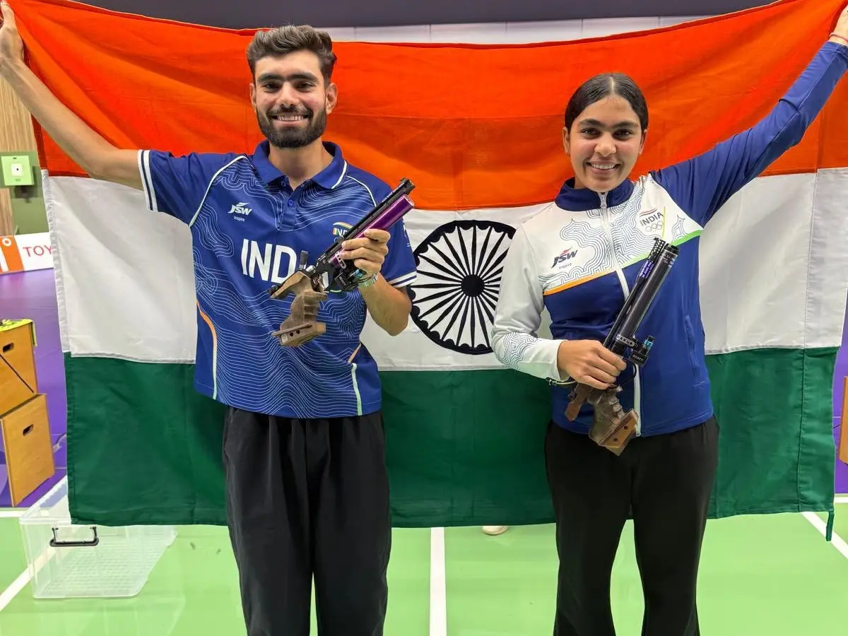 Suruchi and Kamaljeet Win Asian Games 2026 Shooting Gold