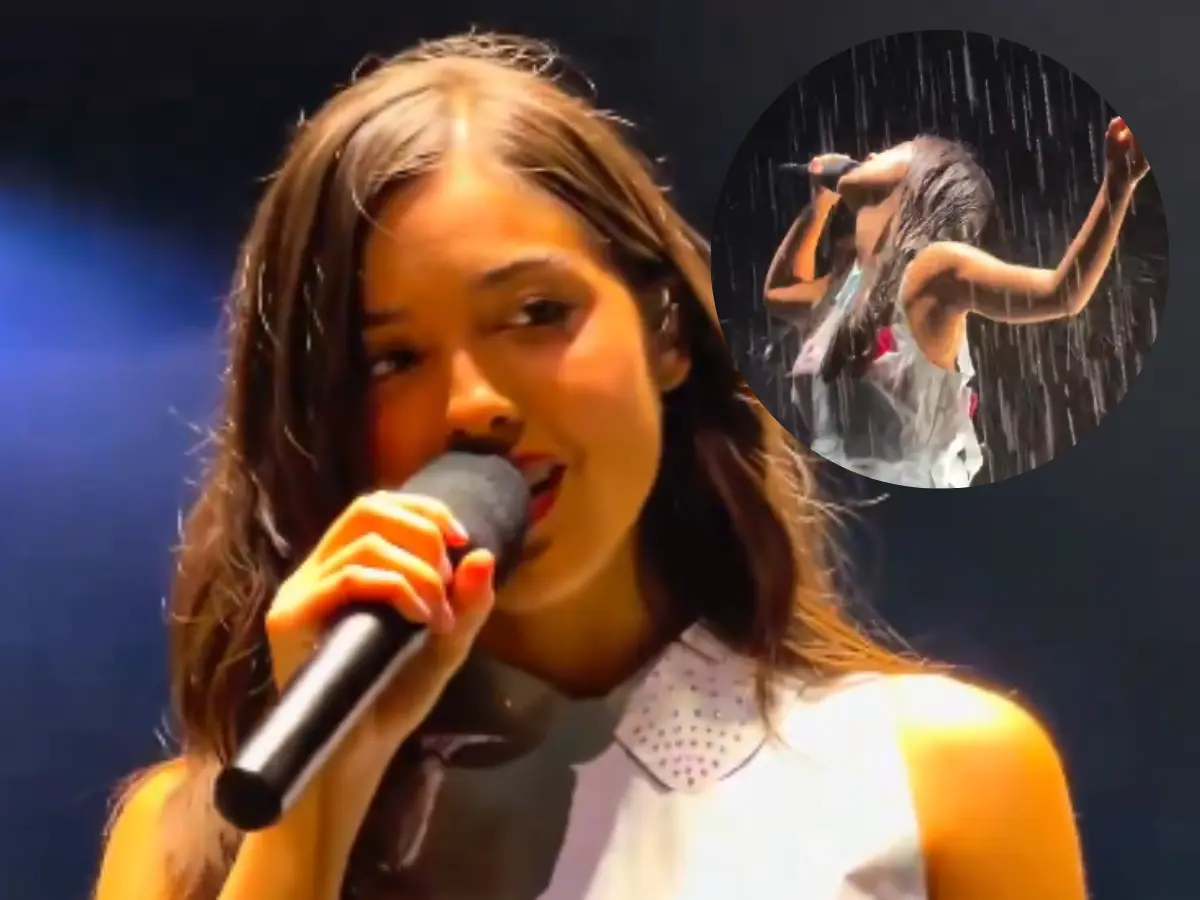 Olivia Rodrigo’s dress melts live on stage during The Unraveled Tour Olivia Rodrigo’s dress melts live on stage during The Unraveled Tour