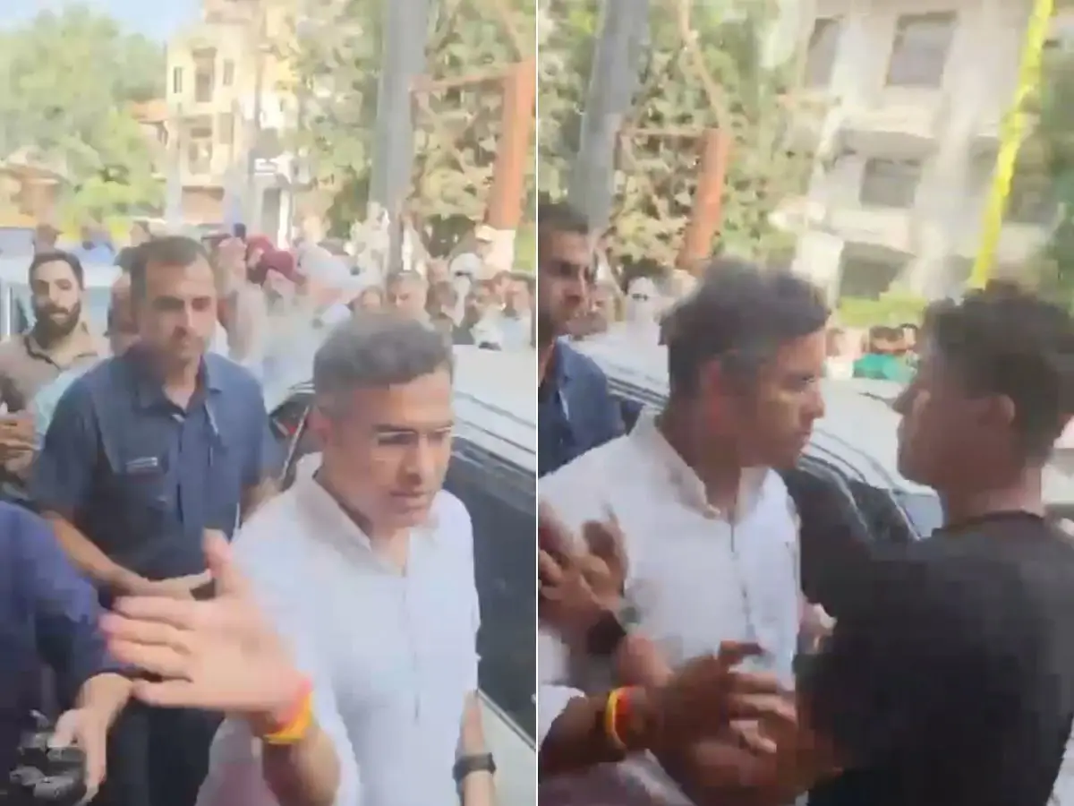 WATCH | Delhi minister Parvesh Verma slaps man during road inspection – Here’s what happened WATCH | Delhi minister Parvesh Verma slaps man during road inspection – Here’s what happened