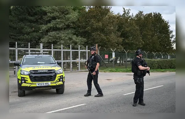 ‘Terror suspects arrested near UK air base were looking to do big damage’: Trump ‘Terror suspects arrested near UK air base were looking to do big damage’: Trump