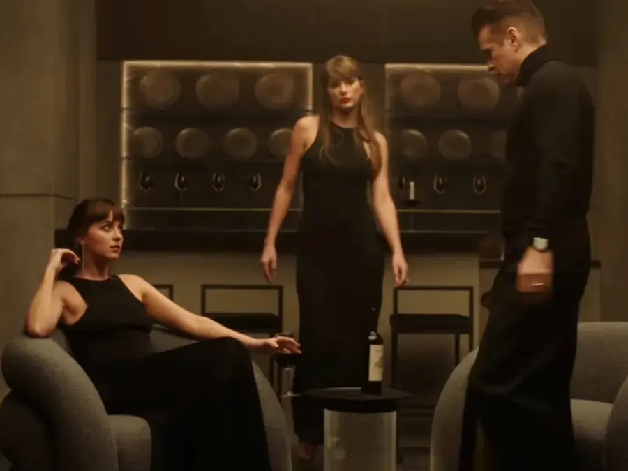 Taylor Swift unveils ‘Patient Zero’ video at VMAs starring Dakota Johnson, Colin Farrell