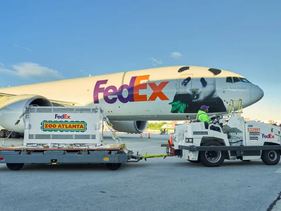 Giant delivery from China: Atlanta zoo welcomes two pandas from Chengdu Giant delivery from China: Atlanta zoo welcomes two pandas from Chengdu
