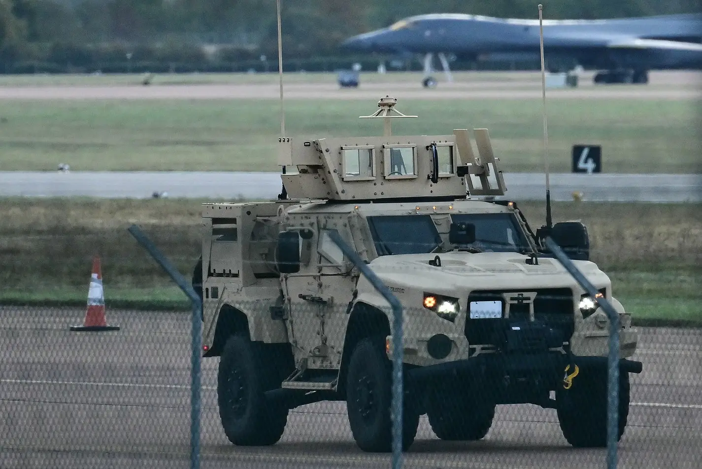 All five men arrested near RAF Fairford over suspected bomb plot are UK nationals from London: Police