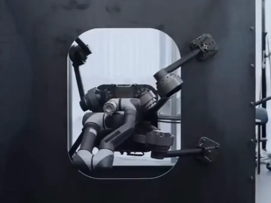 Climbs walls, welds steel and more: South Korea-based 'Diden Spider' robot leaves internet amazed with magnetic leg - WATCH
