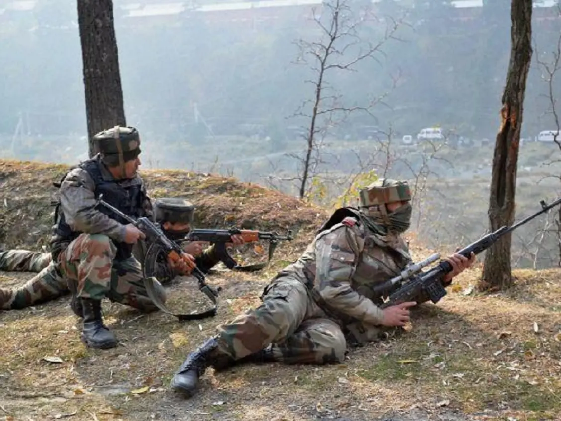 One terrorist killed in encounter in central Kashmir’s Budgam One terrorist killed in encounter in central Kashmir’s Budgam