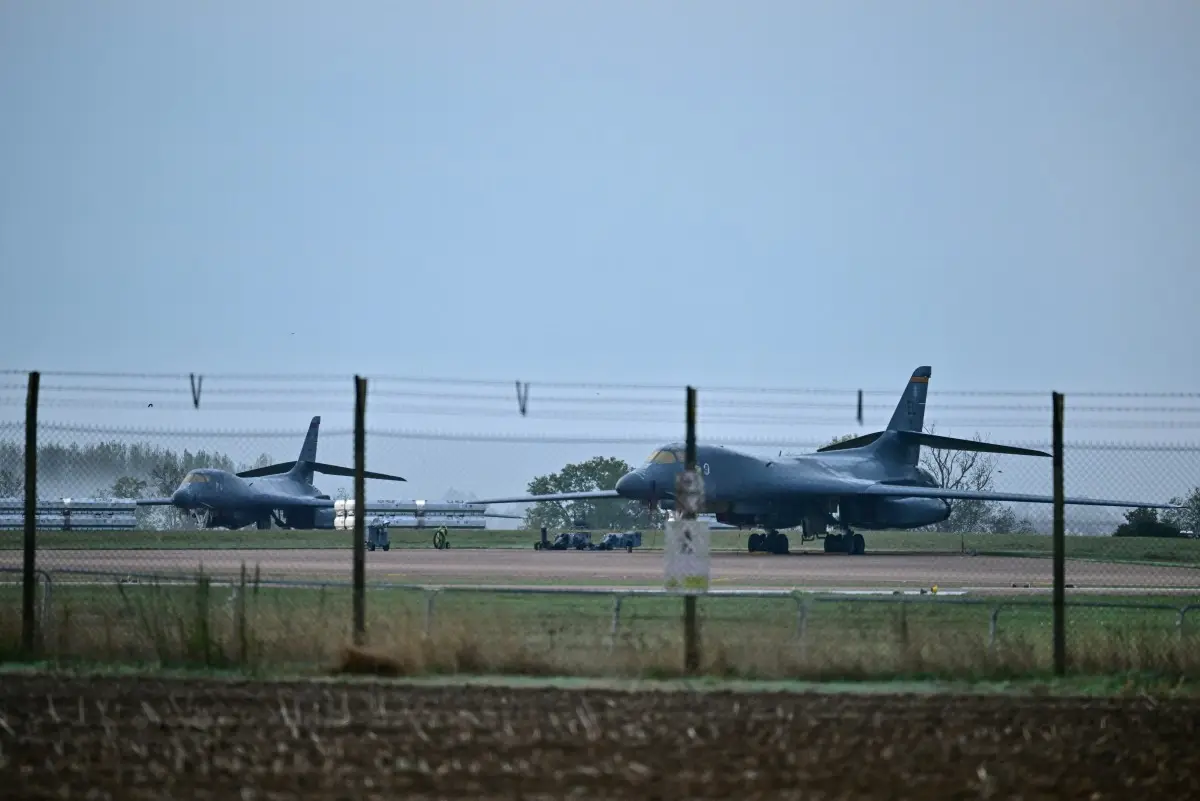 No explosives, petrol found near US-run military base in UK as Trump alleges foreign hand