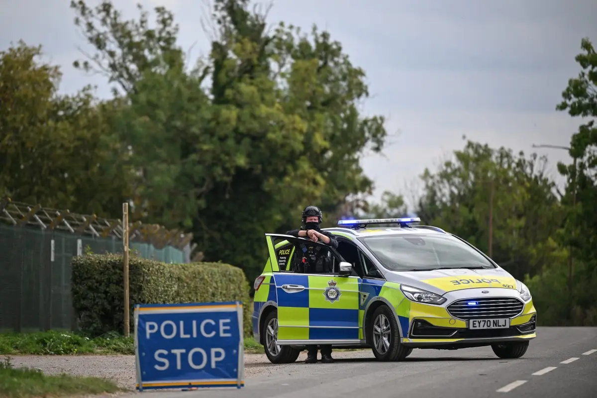RAF Fairford incident: One arrested man called emergency services before farmer raised alarm with police