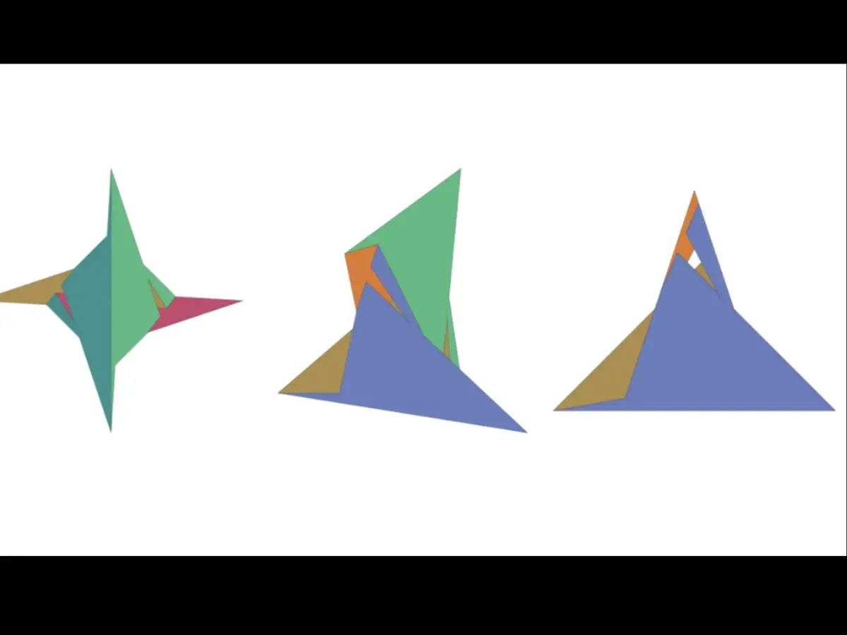Mathematician Describes Eight-Faced Genus-3 Polyhedron With Three Holes