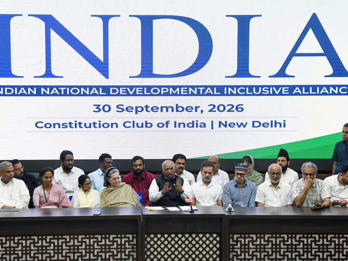 INDIA bloc announces 'Save Democracy' marches from October 2 ...