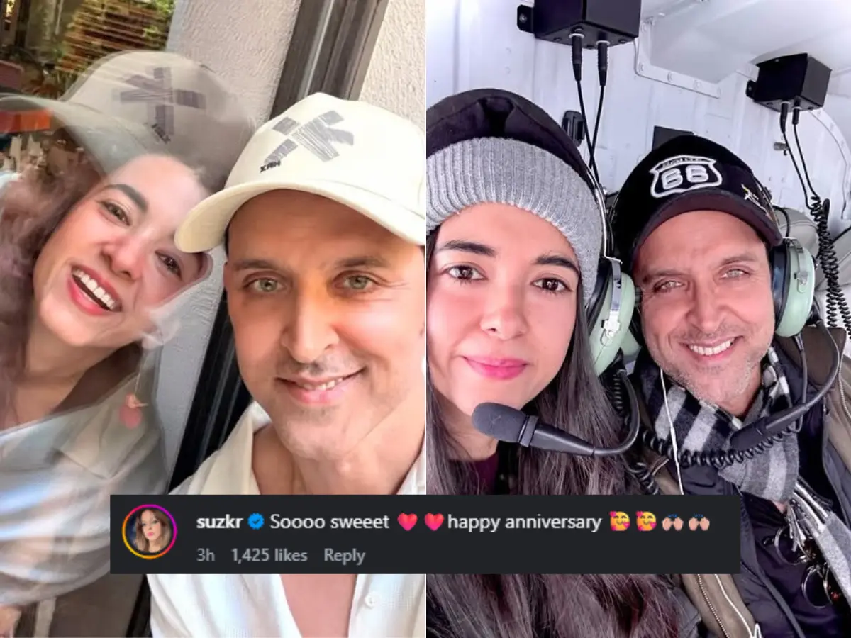 Hrithik Roshan celebrates 5 years of togetherness with Saba Azad; Ex-wife Sussanne Khan reacts