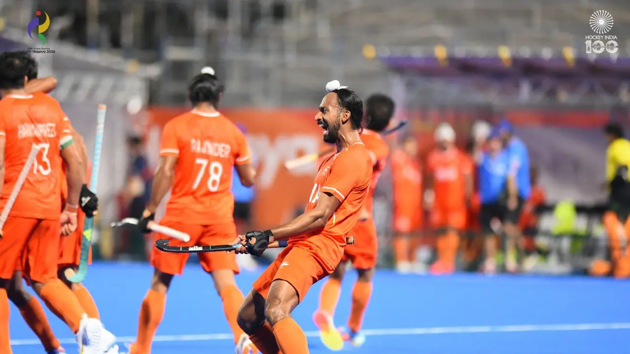 Asian Games 2026: India survive Pakistan fightback for place in gold medal match of men's hockey