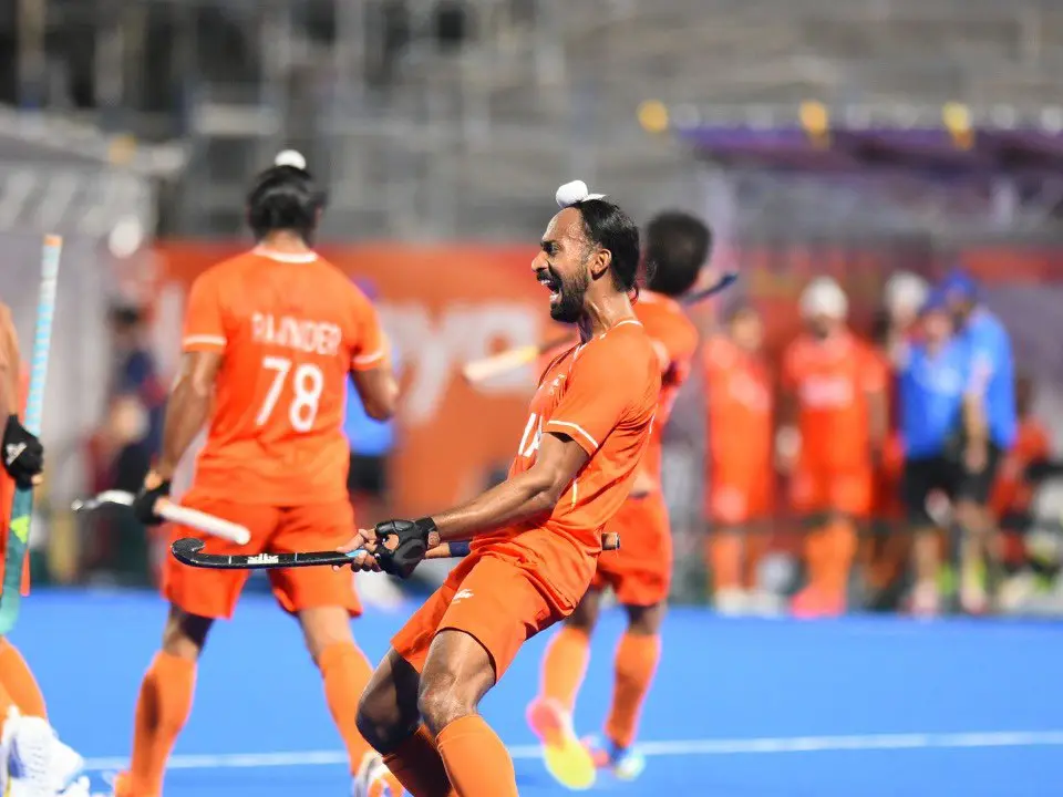 Asian Games 2026: India survive Pakistan fightback for place in gold medal match of men's hockey Asian Games 2026: India survive Pakistan fightback for place in gold medal match of men's hockey