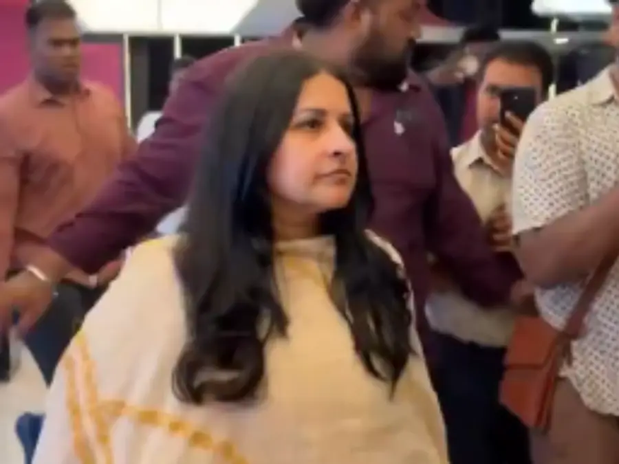 CM Vijay’s wife Sangeetha Sornalingam makes rare public appearance to support son Jason Sanjay film Sigma