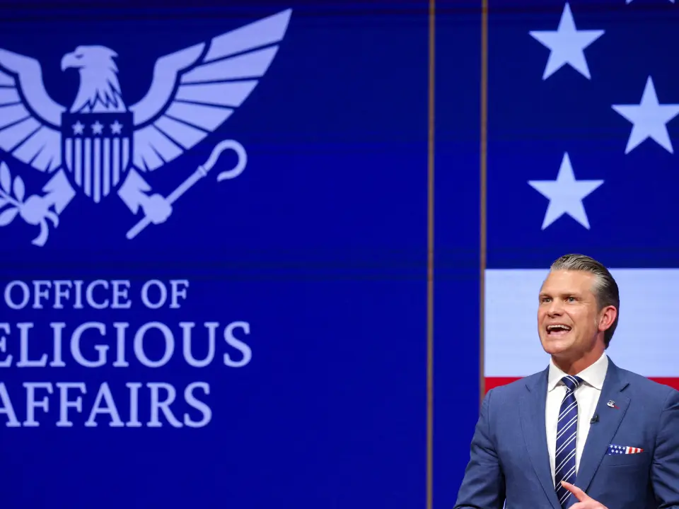 Spiritual warfare or constitutional breach? Pentagon’s new religious affairs office triggers outrage Spiritual warfare or constitutional breach? Pentagon’s new religious affairs office triggers outrage
