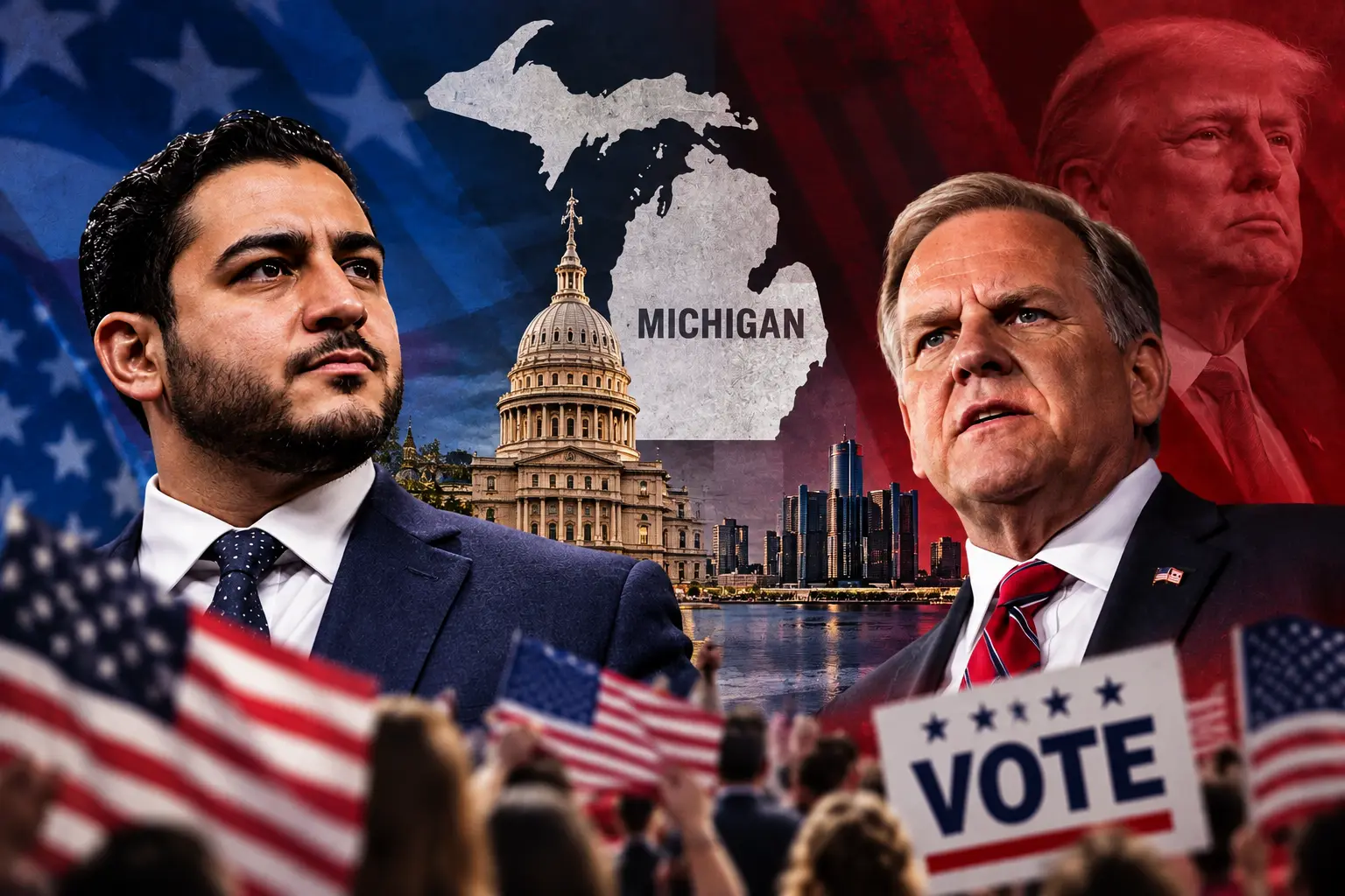 El-Sayed vs Rogers: Why Michigan could be a crucial test for Democrats in US midterm elections