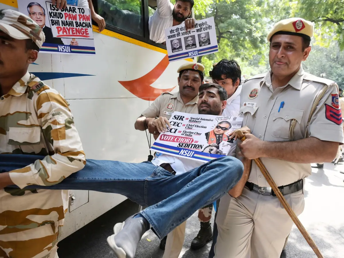 Delhi Police register 3 FIRs over Jantar Mantar protests demanding CEC Gyanesh Kumar's resignation