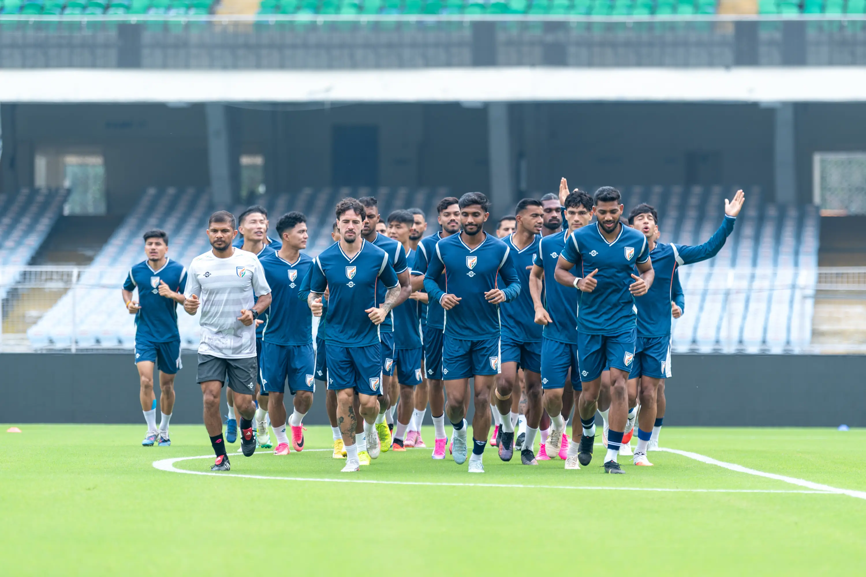 India vs Brazil: ‘We have to handle pressure’, Khalid Jamil tells players ahead of historic clash in Kolkata
