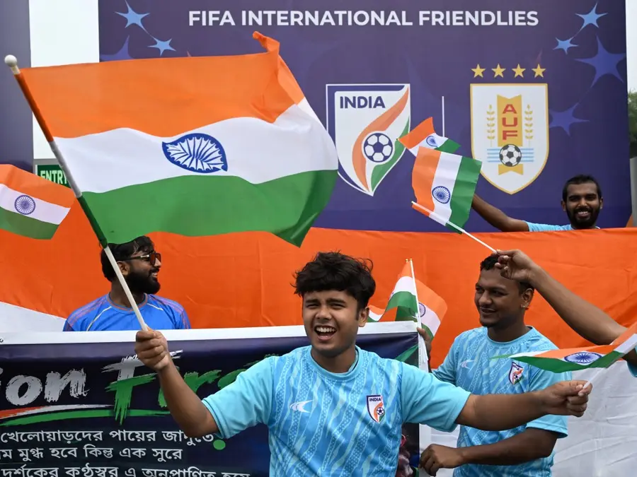 Kolkata finally wakes up: Thousands flock to Salt Lake stadium for historic India-Brazil clash