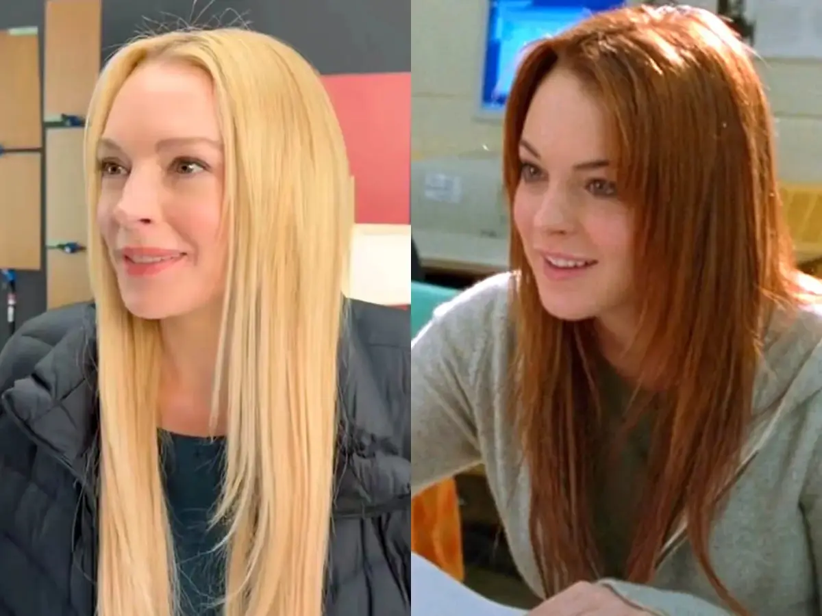 Lindsay Lohan Recreates Iconic Mean Girls Scene for October 3
