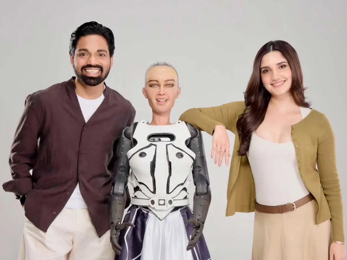 Lambodhar 2.0: Kannada film set to feature humanoid robot Jia Lambodhar 2.0: Kannada film set to feature humanoid robot Jia