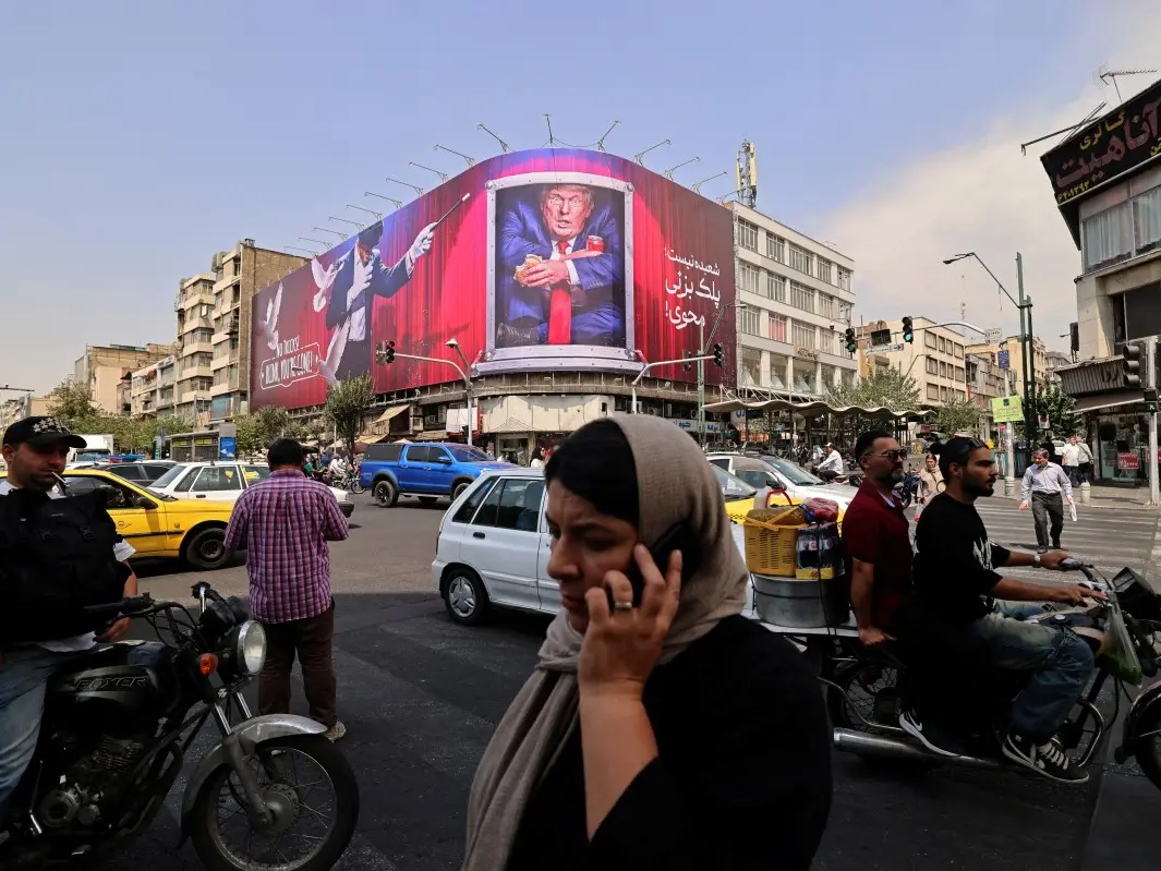 Giant billboards in Iran mock Donald Trump and boast military victory Giant billboards in Iran mock Donald Trump and boast military victory