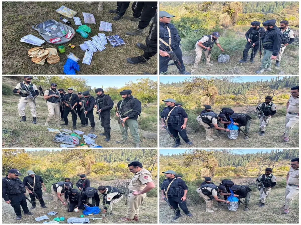 Budgam police recover bag meant for slain LeT commander Hashim Moosa