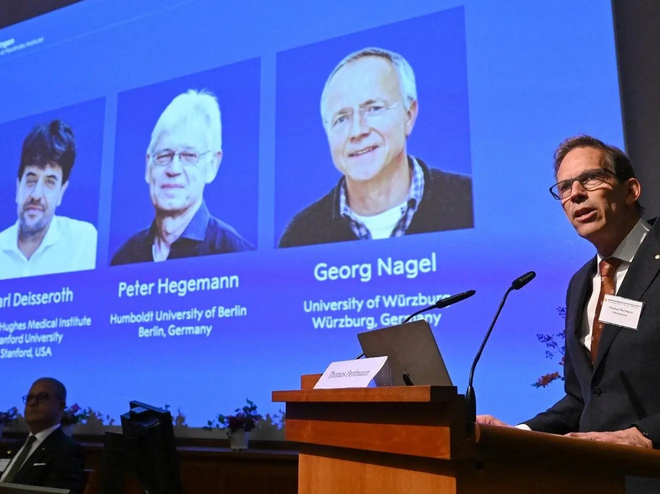 Karl Deisseroth, Peter Hegemann and Georg Nagel win Nobel Prize in Medicine for 'optogenetics' Karl Deisseroth, Peter Hegemann and Georg Nagel win Nobel Prize in Medicine for 'optogenetics'