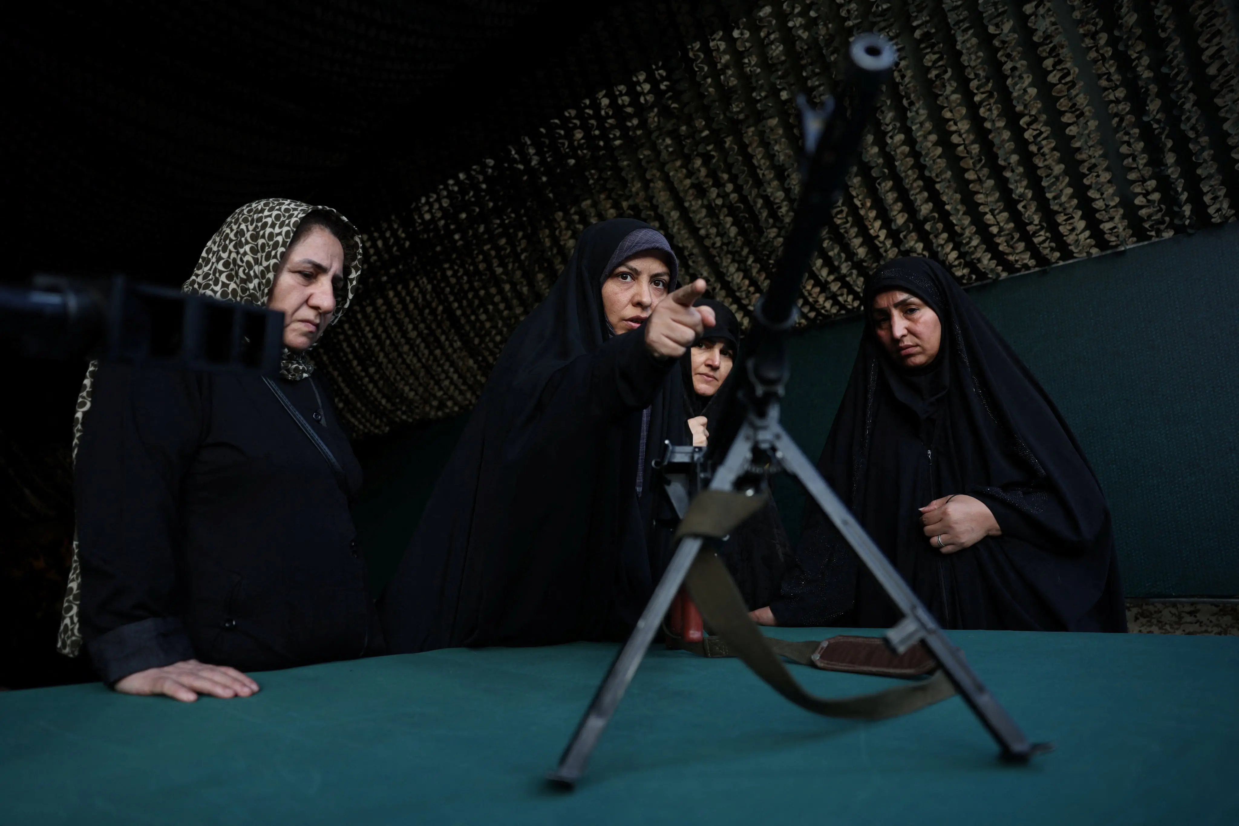 Iranian women undergo firearms training amid rising tensions with US, Israel