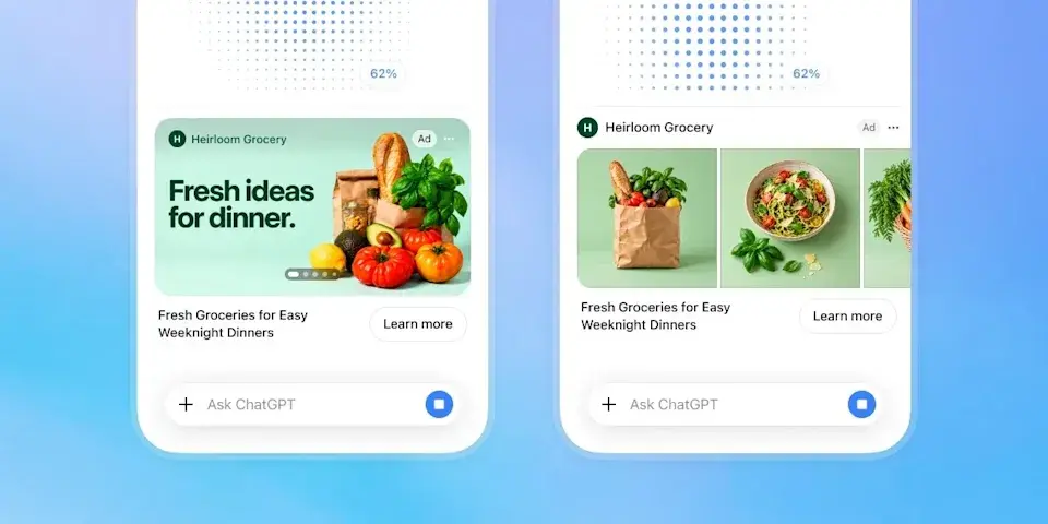 OpenAI to show visual ads alongside ChatGPT image generation results