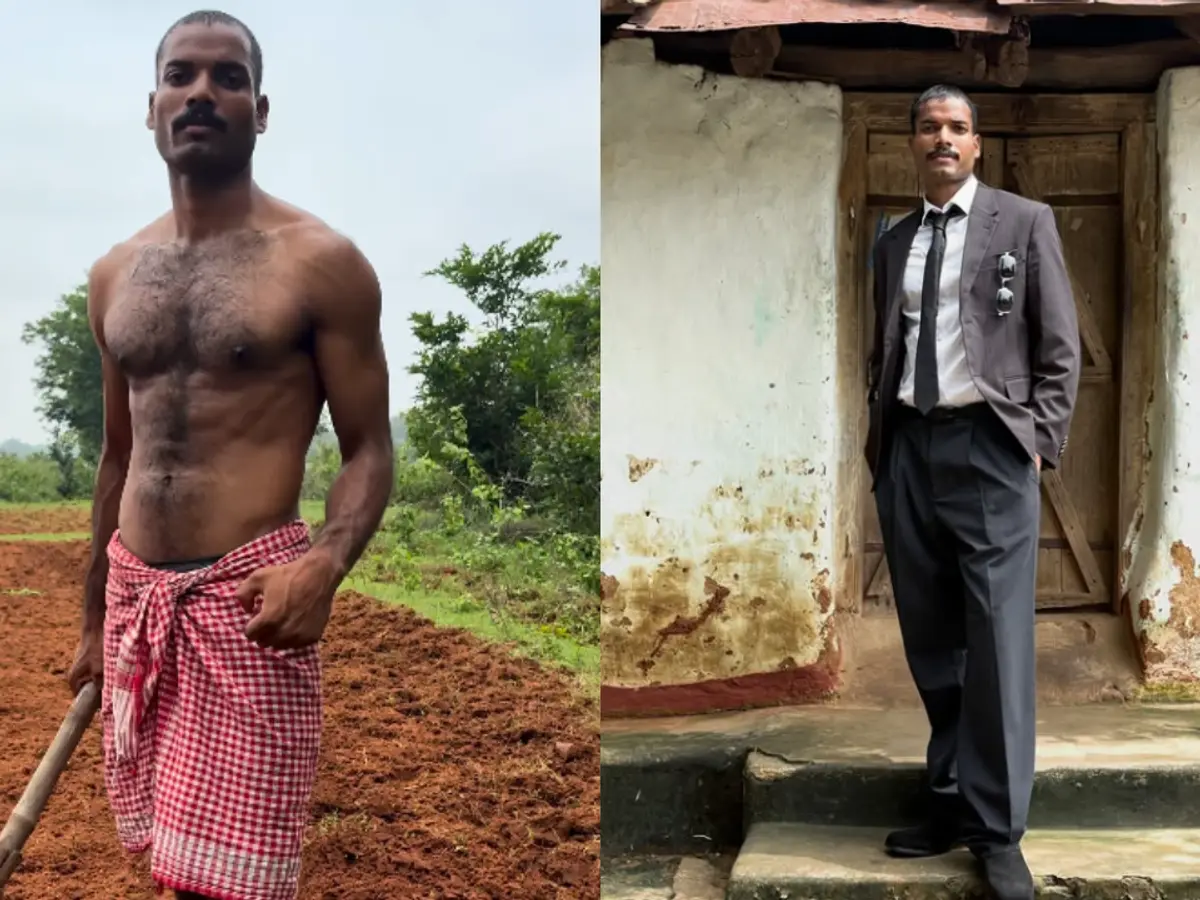 Jharkhand Farmer Nishant Kerketta Draws Attention With Fashion Reels