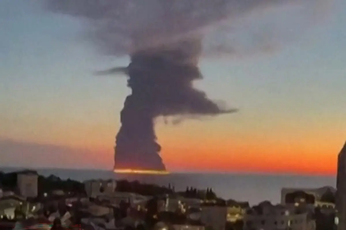 Ukraine drone strike sets oil tanker ablaze off Russia's Sochi, 23 Indian crew rescued