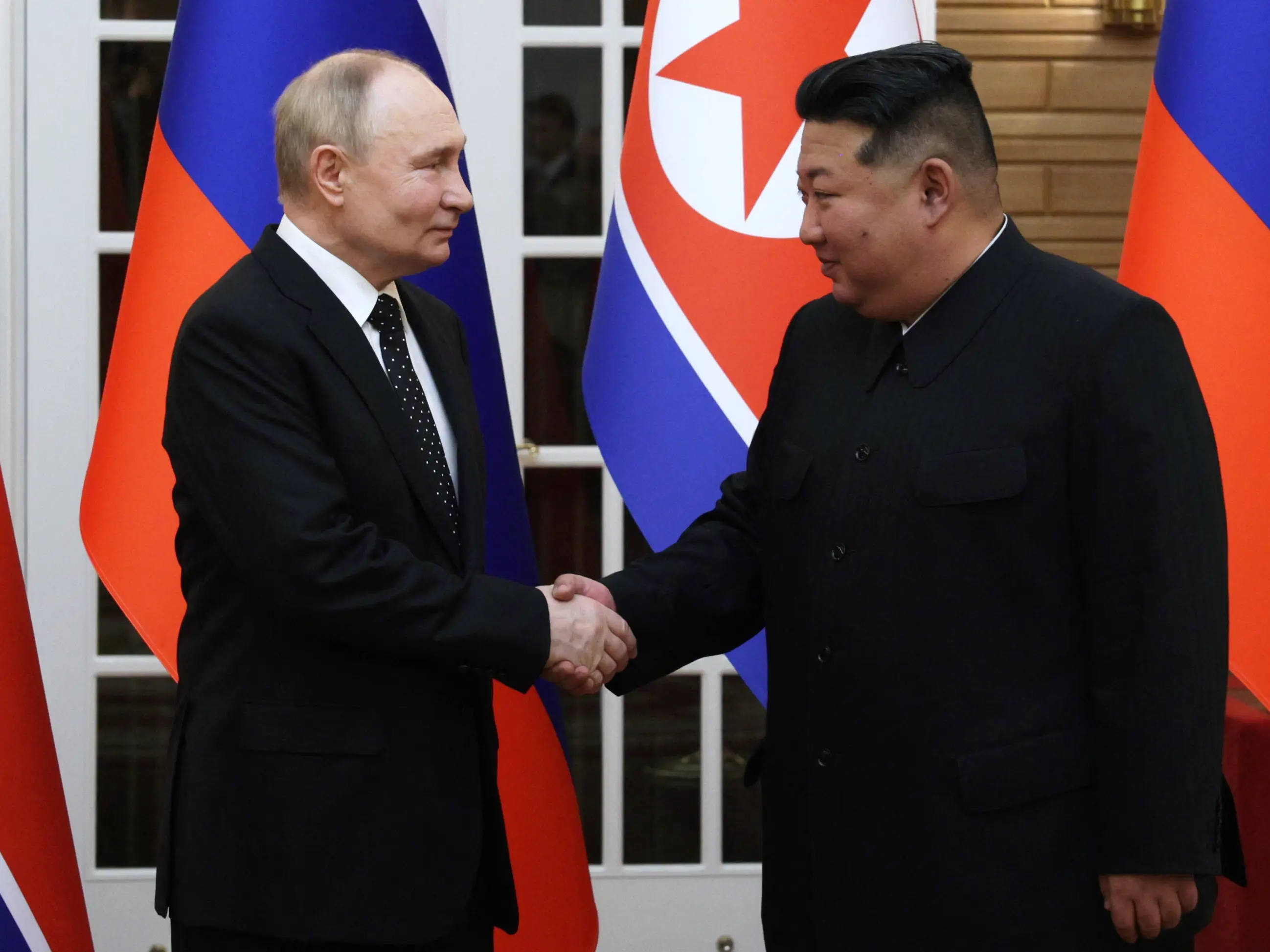 North Korea’s Kim Jong Un pledges ‘invariable support’ for Putin in birthday letter, calls Russia’s war against Ukraine ‘sacred’ North Korea’s Kim Jong Un pledges ‘invariable support’ for Putin in birthday letter, calls Russia’s war against Ukraine ‘sacred’