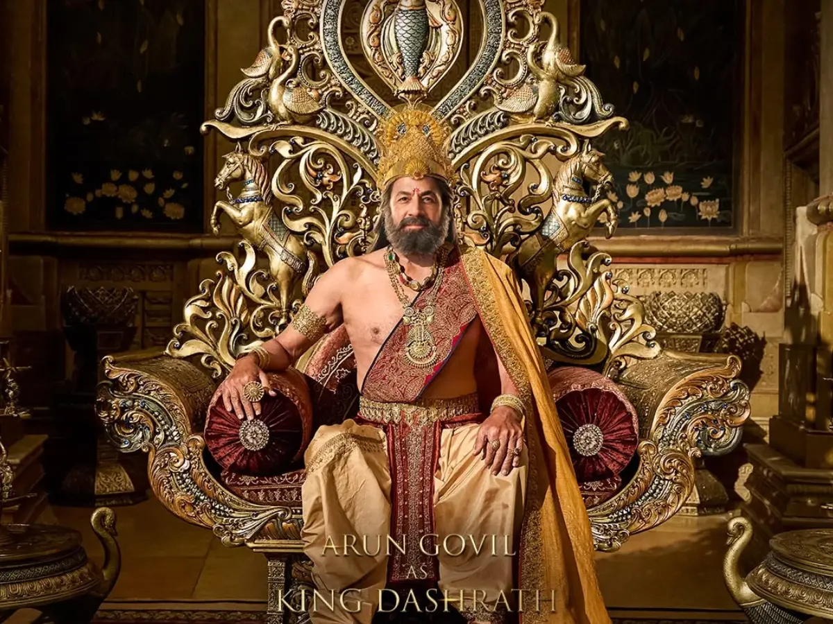 Arun Govil as King Dashrath: Actor's first look from Ramayana revealed