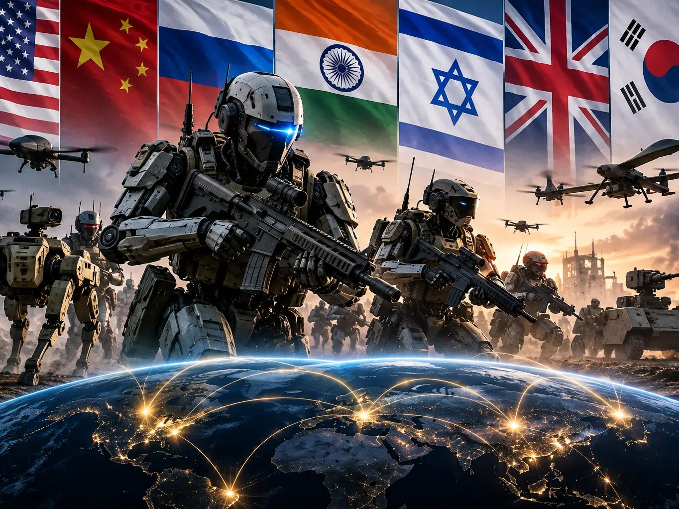 Is India on the list? 7 countries racing to replace human soldiers with AI