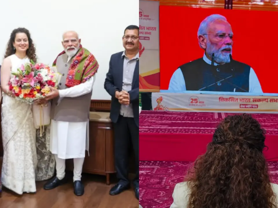 Kangana Ranaut praises PM Modi as he completes 25 years in public service: 'An inspiring journey' Kangana Ranaut praises PM Modi as he completes 25 years in public service: 'An inspiring journey'