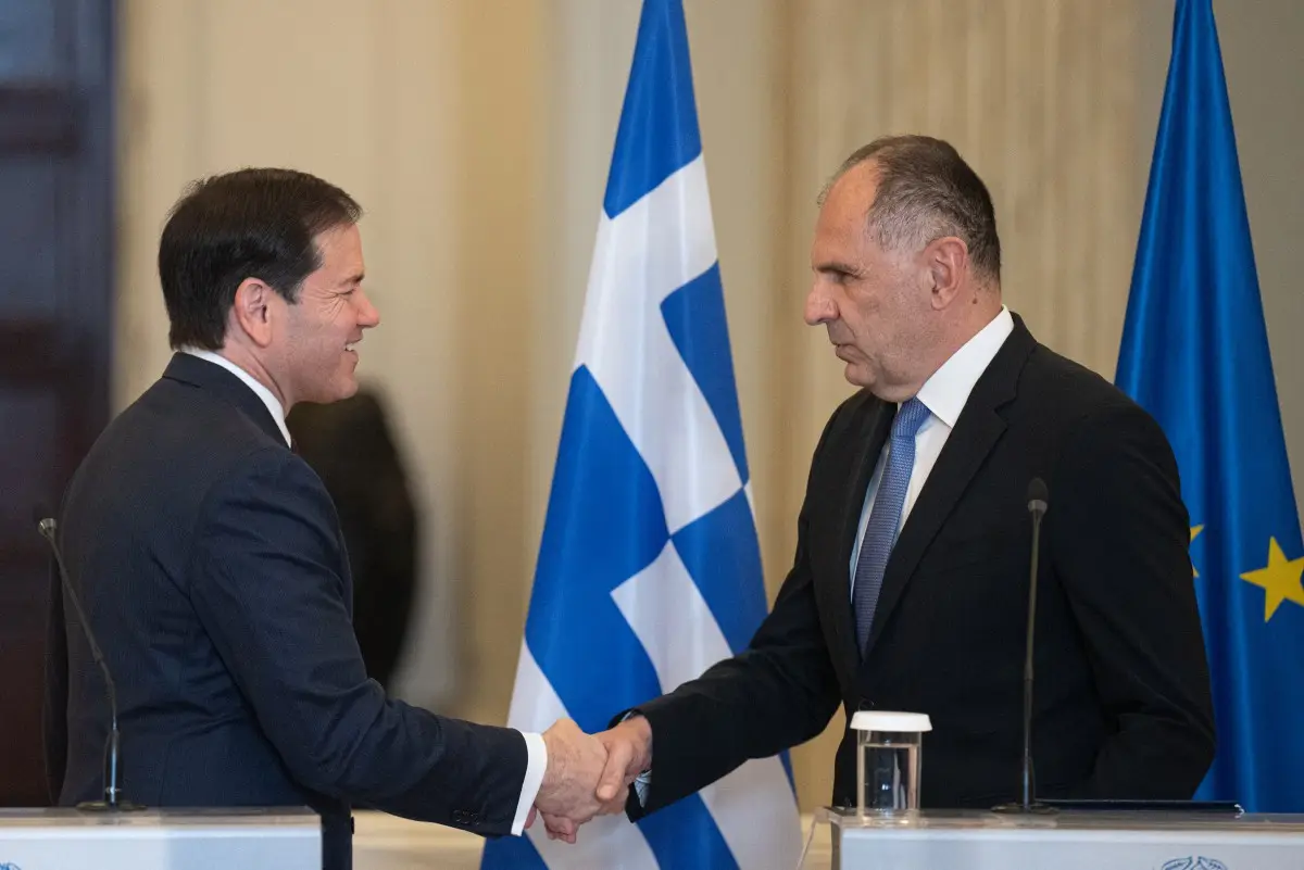 Rubio in Greece: West ‘at crossroads’, urges national power, tech dominance