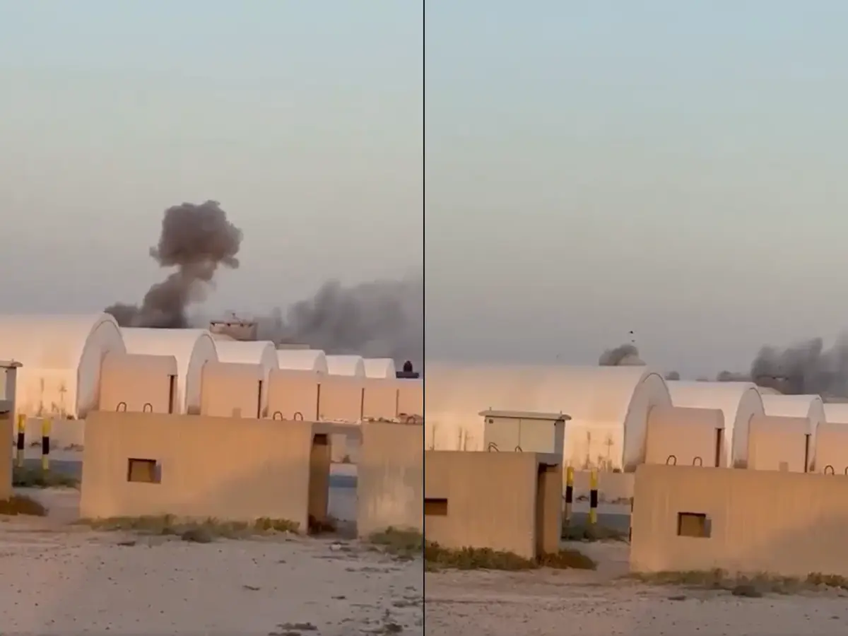 'They came in, they hit us': New videos show Iranian attacks on US Camp Buehring in Kuwait | Watch