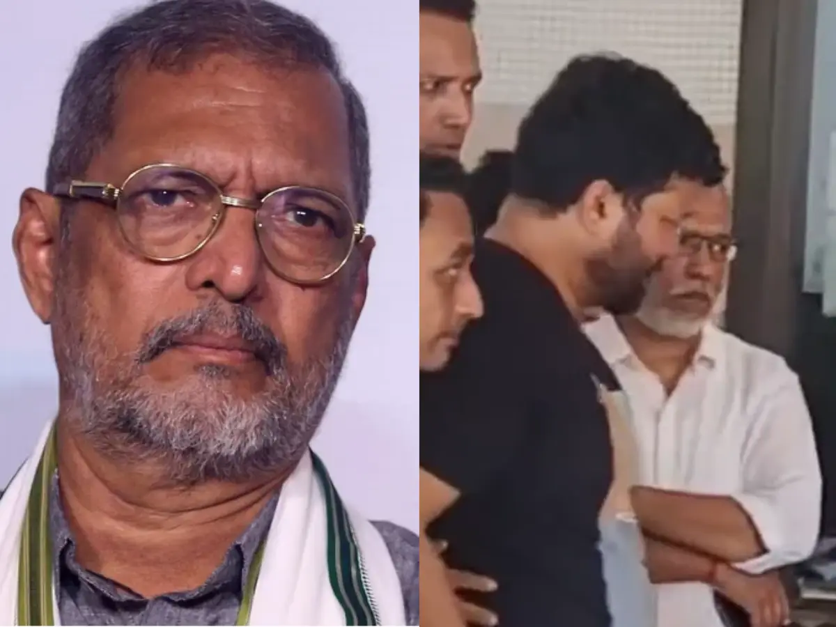 Nana Patekar death: Family member breaks down at Goa hospital, visuals surface Nana Patekar death: Family member breaks down at Goa hospital, visuals surface
