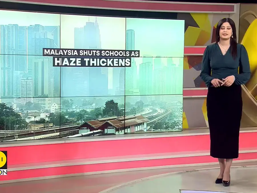 Malaysia shuts schools as haze thickens: Forest fires send smoke hundreds of kilometers