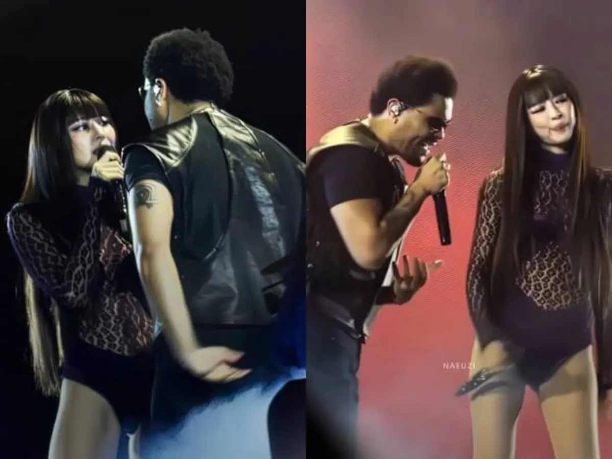 BLACKPINK’s Jennie, The Weeknd reunite on stage for ‘One Of The Girls’, spark fan frenzy