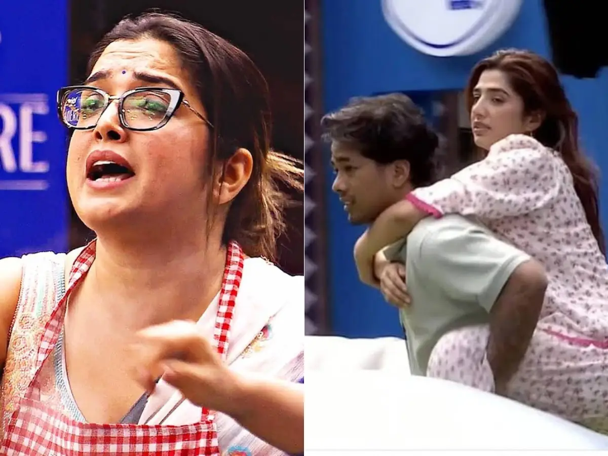 Bigg Boss 20: Amrapali Dubey calls out ScoutOP’s physical closeness with Love Gill: ‘It looks dirty’ Bigg Boss 20: Amrapali Dubey calls out ScoutOP’s physical closeness with Love Gill: ‘It looks dirty’