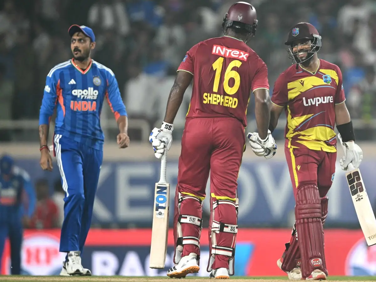 Hope and Rutherford Power West Indies’ Record Chase Over India