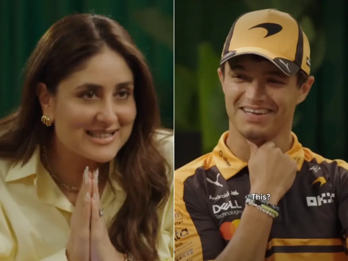Bollywood x F1 crossover: Kareena Kapoor meets Lando Norris for a fun chat